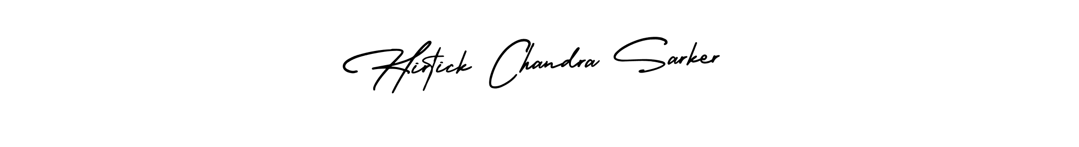 Also You can easily find your signature by using the search form. We will create Hirtick Chandra Sarker name handwritten signature images for you free of cost using AmerikaSignatureDemo-Regular sign style. Hirtick Chandra Sarker signature style 3 images and pictures png