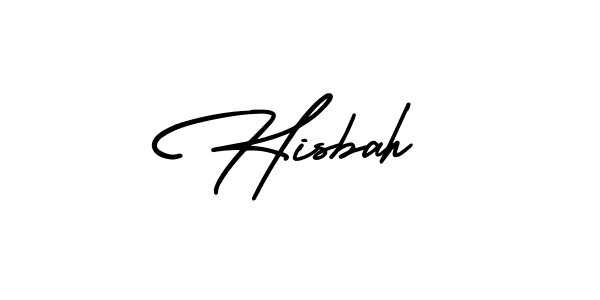 if you are searching for the best signature style for your name Hisbah. so please give up your signature search. here we have designed multiple signature styles  using AmerikaSignatureDemo-Regular. Hisbah signature style 3 images and pictures png