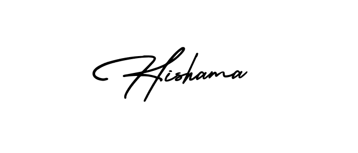 if you are searching for the best signature style for your name Hishama. so please give up your signature search. here we have designed multiple signature styles  using AmerikaSignatureDemo-Regular. Hishama signature style 3 images and pictures png