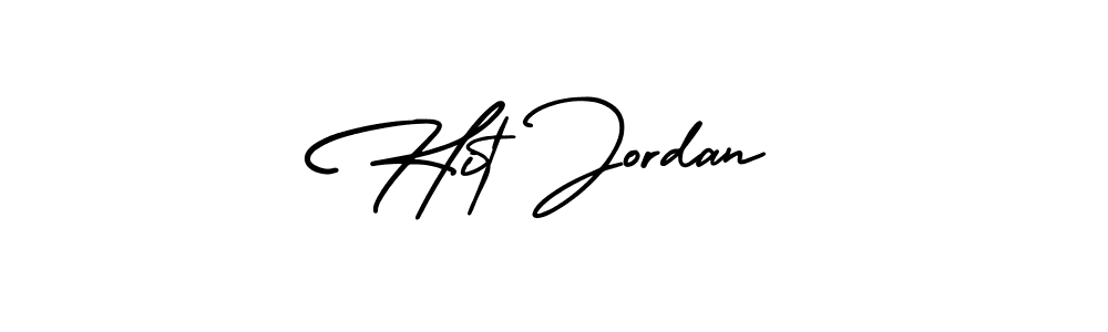 Also You can easily find your signature by using the search form. We will create Hit Jordan name handwritten signature images for you free of cost using AmerikaSignatureDemo-Regular sign style. Hit Jordan signature style 3 images and pictures png