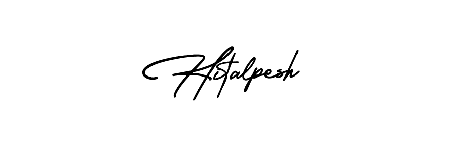 Similarly AmerikaSignatureDemo-Regular is the best handwritten signature design. Signature creator online .You can use it as an online autograph creator for name Hitalpesh. Hitalpesh signature style 3 images and pictures png
