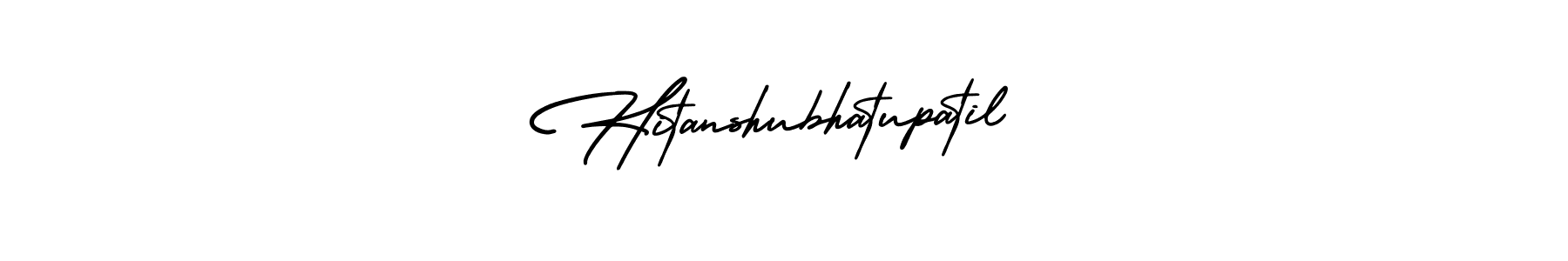 Also we have Hitanshubhatupatil name is the best signature style. Create professional handwritten signature collection using AmerikaSignatureDemo-Regular autograph style. Hitanshubhatupatil signature style 3 images and pictures png