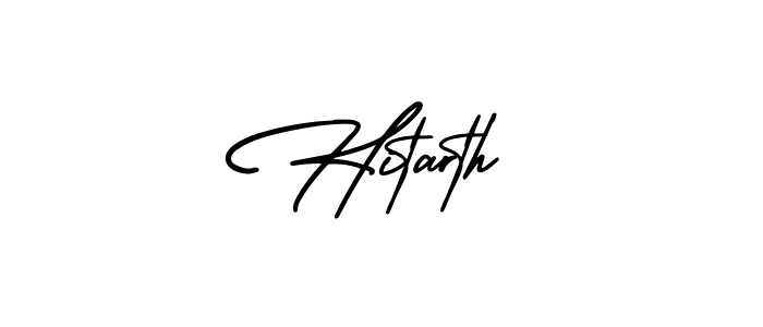 Make a beautiful signature design for name Hitarth. Use this online signature maker to create a handwritten signature for free. Hitarth signature style 3 images and pictures png