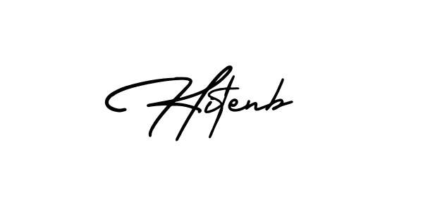 Best and Professional Signature Style for Hitenb. AmerikaSignatureDemo-Regular Best Signature Style Collection. Hitenb signature style 3 images and pictures png