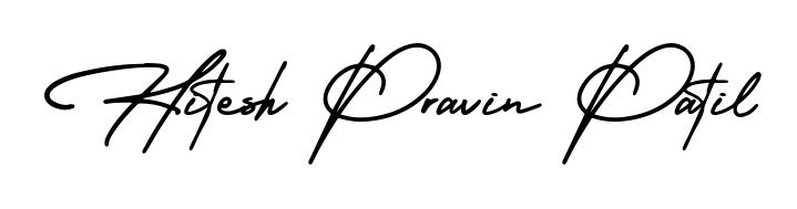Generate high-definition signature styles for Hitesh Pravin Patil. The AmerikaSignatureDemo-Regular typeface ensures crisp legibility and sophisticated design. Hitesh Pravin Patil signature style 3 images and pictures png