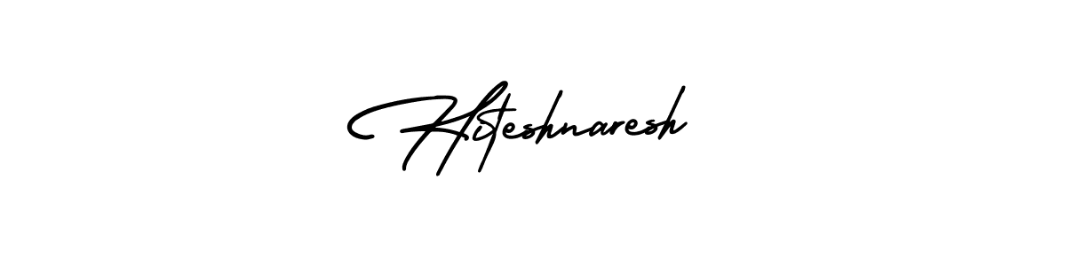 Create a beautiful signature design for name Hiteshnaresh. With this signature (AmerikaSignatureDemo-Regular) fonts, you can make a handwritten signature for free. Hiteshnaresh signature style 3 images and pictures png