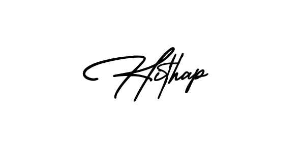 It looks lik you need a new signature style for name Hithap. Design unique handwritten (AmerikaSignatureDemo-Regular) signature with our free signature maker in just a few clicks. Hithap signature style 3 images and pictures png