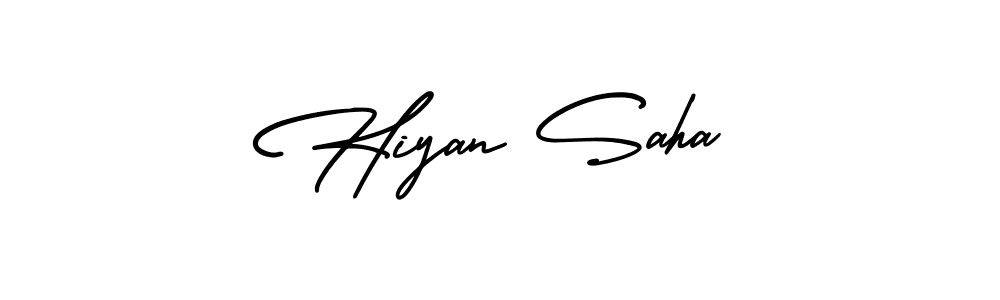 AmerikaSignatureDemo-Regular is a professional signature style that is perfect for those who want to add a touch of class to their signature. It is also a great choice for those who want to make their signature more unique. Get Hiyan Saha name to fancy signature for free. Hiyan Saha signature style 3 images and pictures png
