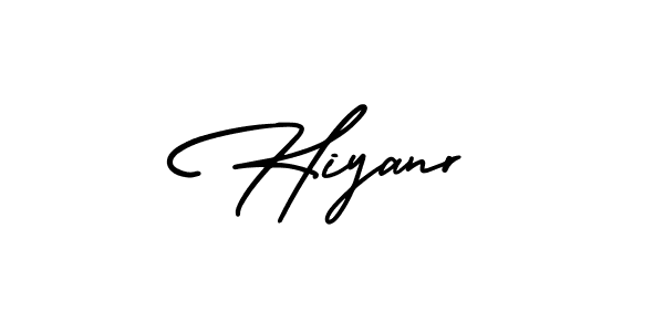 Once you've used our free online signature maker to create your best signature AmerikaSignatureDemo-Regular style, it's time to enjoy all of the benefits that Hiyanr name signing documents. Hiyanr signature style 3 images and pictures png