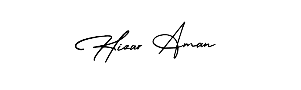 Make a beautiful signature design for name Hizar Aman. Use this online signature maker to create a handwritten signature for free. Hizar Aman signature style 3 images and pictures png