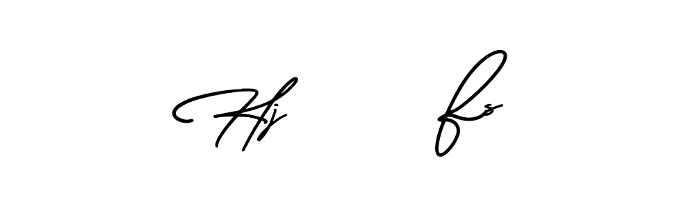 if you are searching for the best signature style for your name Hj      Fs. so please give up your signature search. here we have designed multiple signature styles  using AmerikaSignatureDemo-Regular. Hj      Fs signature style 3 images and pictures png