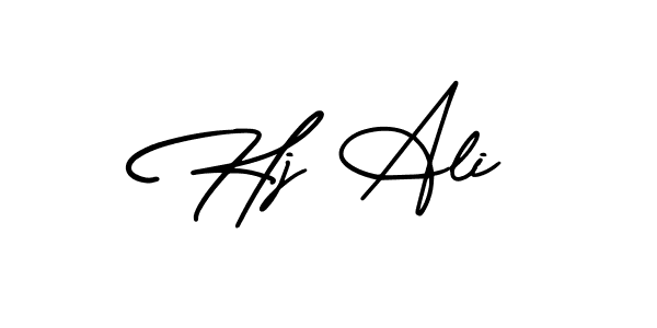 if you are searching for the best signature style for your name Hj Ali. so please give up your signature search. here we have designed multiple signature styles  using AmerikaSignatureDemo-Regular. Hj Ali signature style 3 images and pictures png