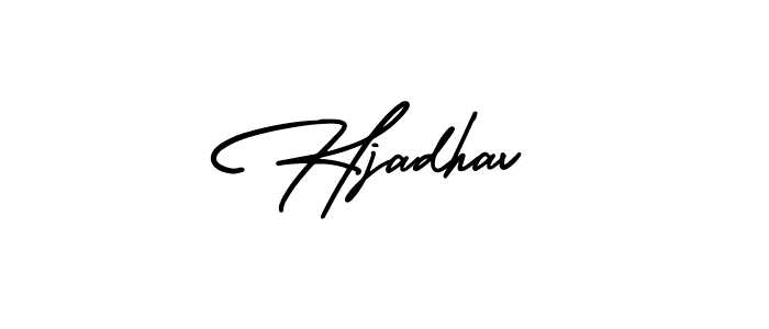 Make a short Hjadhav signature style. Manage your documents anywhere anytime using AmerikaSignatureDemo-Regular. Create and add eSignatures, submit forms, share and send files easily. Hjadhav signature style 3 images and pictures png