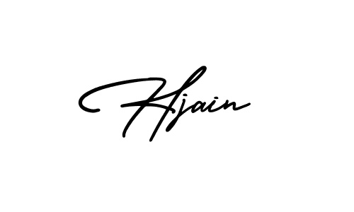 Make a beautiful signature design for name Hjain. Use this online signature maker to create a handwritten signature for free. Hjain signature style 3 images and pictures png