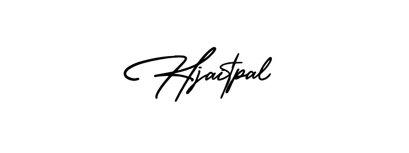 Make a beautiful signature design for name Hjaitpal. With this signature (AmerikaSignatureDemo-Regular) style, you can create a handwritten signature for free. Hjaitpal signature style 3 images and pictures png