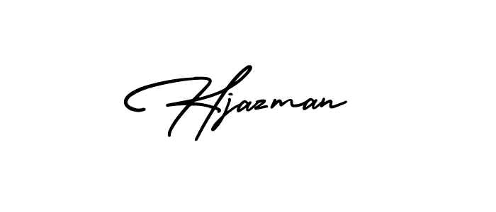 Best and Professional Signature Style for Hjazman. AmerikaSignatureDemo-Regular Best Signature Style Collection. Hjazman signature style 3 images and pictures png