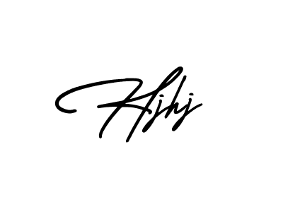 Use a signature maker to create a handwritten signature online. With this signature software, you can design (AmerikaSignatureDemo-Regular) your own signature for name Hjhj. Hjhj signature style 3 images and pictures png