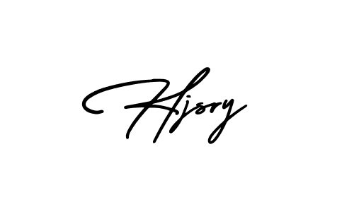 Also You can easily find your signature by using the search form. We will create Hjsry name handwritten signature images for you free of cost using AmerikaSignatureDemo-Regular sign style. Hjsry signature style 3 images and pictures png