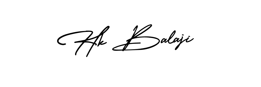 It looks lik you need a new signature style for name Hk Balaji. Design unique handwritten (AmerikaSignatureDemo-Regular) signature with our free signature maker in just a few clicks. Hk Balaji signature style 3 images and pictures png