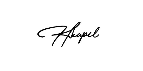 Also we have Hkapil name is the best signature style. Create professional handwritten signature collection using AmerikaSignatureDemo-Regular autograph style. Hkapil signature style 3 images and pictures png