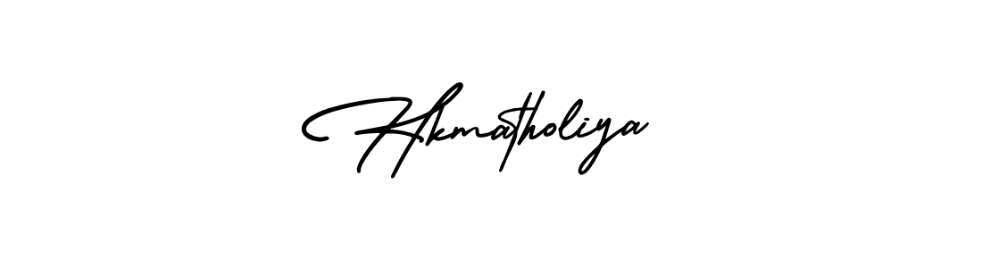 Make a beautiful signature design for name Hkmatholiya. Use this online signature maker to create a handwritten signature for free. Hkmatholiya signature style 3 images and pictures png