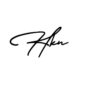 You should practise on your own different ways (AmerikaSignatureDemo-Regular) to write your name (Hkn) in signature. don't let someone else do it for you. Hkn signature style 3 images and pictures png