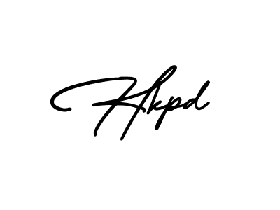 Also You can easily find your signature by using the search form. We will create Hkpd name handwritten signature images for you free of cost using AmerikaSignatureDemo-Regular sign style. Hkpd signature style 3 images and pictures png