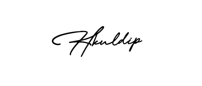 Also we have Hkuldip name is the best signature style. Create professional handwritten signature collection using AmerikaSignatureDemo-Regular autograph style. Hkuldip signature style 3 images and pictures png