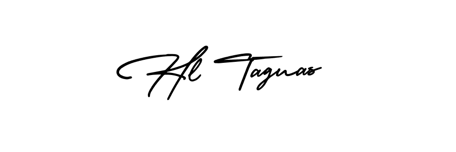 How to make Hl Taguas signature? AmerikaSignatureDemo-Regular is a professional autograph style. Create handwritten signature for Hl Taguas name. Hl Taguas signature style 3 images and pictures png