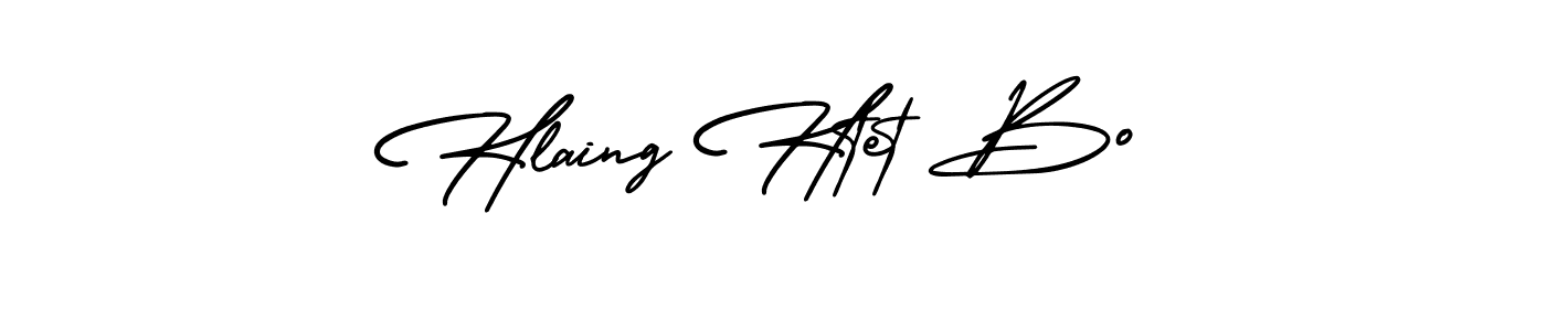 You can use this online signature creator to create a handwritten signature for the name Hlaing Htet Bo. This is the best online autograph maker. Hlaing Htet Bo signature style 3 images and pictures png