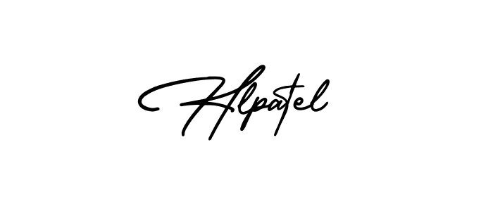 if you are searching for the best signature style for your name Hlpatel. so please give up your signature search. here we have designed multiple signature styles  using AmerikaSignatureDemo-Regular. Hlpatel signature style 3 images and pictures png