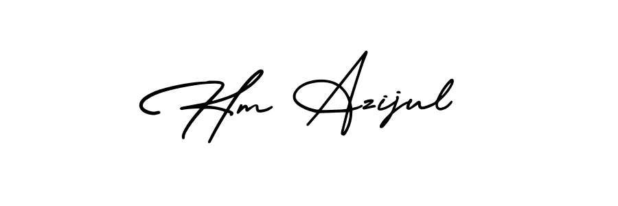 You can use this online signature creator to create a handwritten signature for the name Hm Azijul. This is the best online autograph maker. Hm Azijul signature style 3 images and pictures png