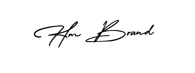 Best and Professional Signature Style for Hm Brand. AmerikaSignatureDemo-Regular Best Signature Style Collection. Hm Brand signature style 3 images and pictures png