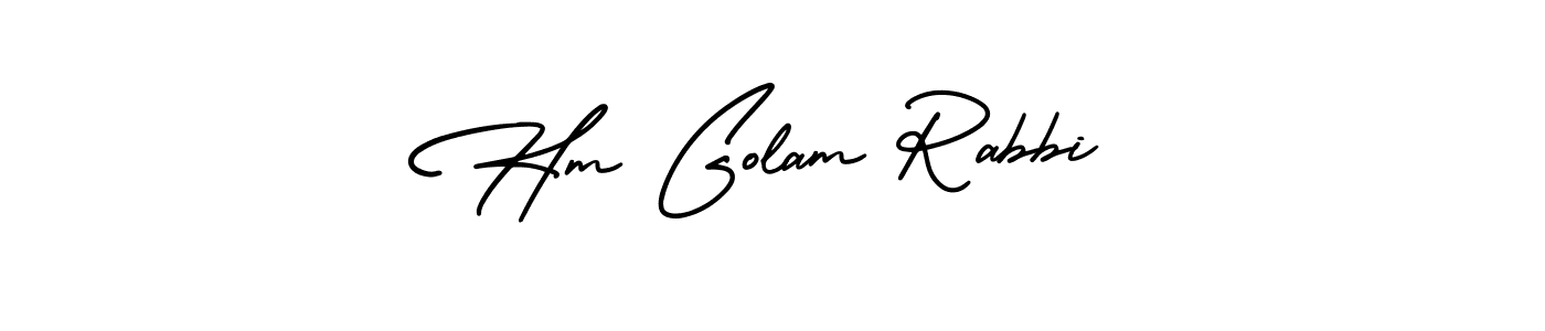 Make a short Hm Golam Rabbi signature style. Manage your documents anywhere anytime using AmerikaSignatureDemo-Regular. Create and add eSignatures, submit forms, share and send files easily. Hm Golam Rabbi signature style 3 images and pictures png