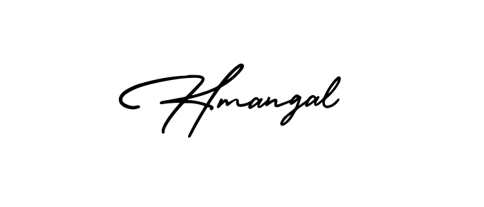 It looks lik you need a new signature style for name Hmangal. Design unique handwritten (AmerikaSignatureDemo-Regular) signature with our free signature maker in just a few clicks. Hmangal signature style 3 images and pictures png