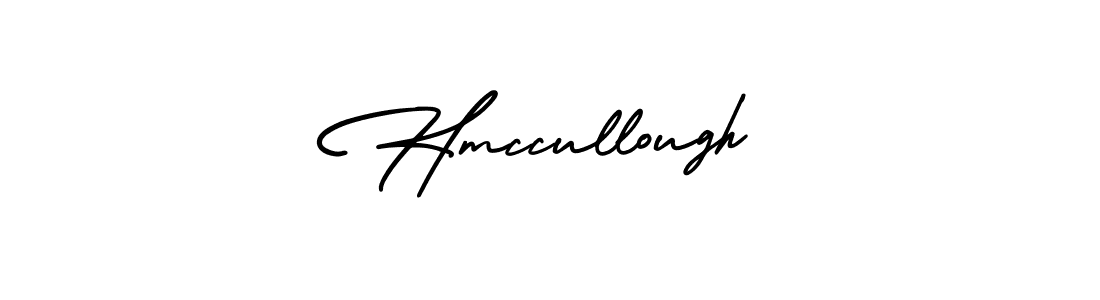 Hmccullough stylish signature style. Best Handwritten Sign (AmerikaSignatureDemo-Regular) for my name. Handwritten Signature Collection Ideas for my name Hmccullough. Hmccullough signature style 3 images and pictures png