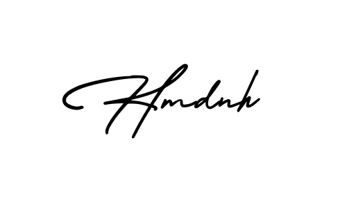 You should practise on your own different ways (AmerikaSignatureDemo-Regular) to write your name (Hmdnh) in signature. don't let someone else do it for you. Hmdnh signature style 3 images and pictures png