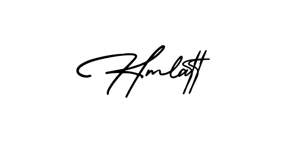 This is the best signature style for the Hmlatt name. Also you like these signature font (AmerikaSignatureDemo-Regular). Mix name signature. Hmlatt signature style 3 images and pictures png