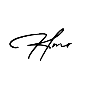 Design your own signature with our free online signature maker. With this signature software, you can create a handwritten (AmerikaSignatureDemo-Regular) signature for name Hmr. Hmr signature style 3 images and pictures png