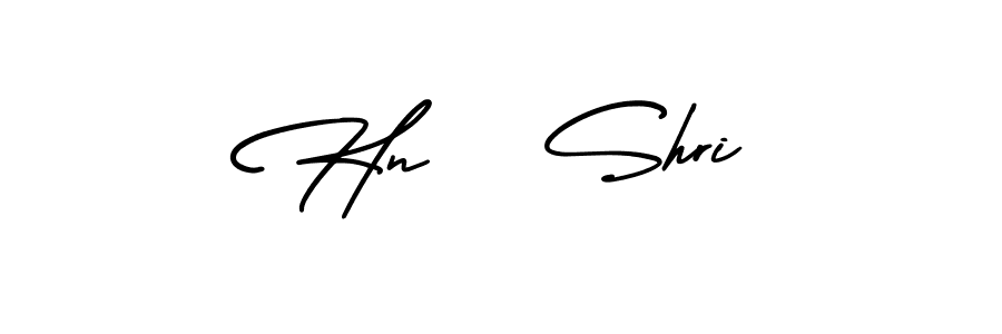 Use a signature maker to create a handwritten signature online. With this signature software, you can design (AmerikaSignatureDemo-Regular) your own signature for name Hn   Shri. Hn   Shri signature style 3 images and pictures png