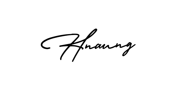 Make a beautiful signature design for name Hnaung. Use this online signature maker to create a handwritten signature for free. Hnaung signature style 3 images and pictures png