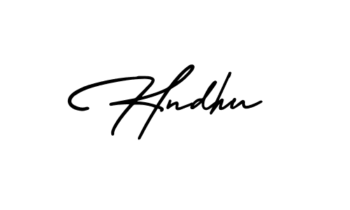 Hndhu stylish signature style. Best Handwritten Sign (AmerikaSignatureDemo-Regular) for my name. Handwritten Signature Collection Ideas for my name Hndhu. Hndhu signature style 3 images and pictures png