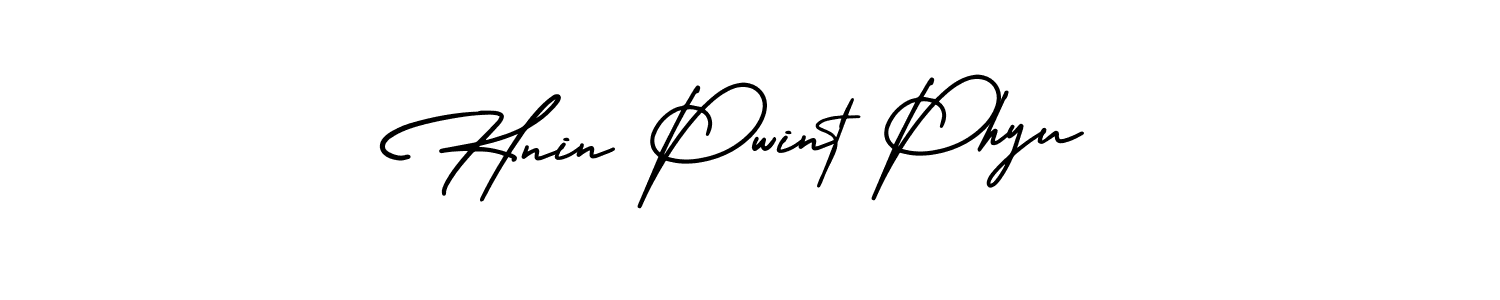 Also we have Hnin Pwint Phyu name is the best signature style. Create professional handwritten signature collection using AmerikaSignatureDemo-Regular autograph style. Hnin Pwint Phyu signature style 3 images and pictures png