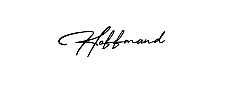 Best and Professional Signature Style for Hoffmand. AmerikaSignatureDemo-Regular Best Signature Style Collection. Hoffmand signature style 3 images and pictures png
