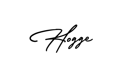 Use a signature maker to create a handwritten signature online. With this signature software, you can design (AmerikaSignatureDemo-Regular) your own signature for name Hogge. Hogge signature style 3 images and pictures png