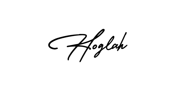 AmerikaSignatureDemo-Regular is a professional signature style that is perfect for those who want to add a touch of class to their signature. It is also a great choice for those who want to make their signature more unique. Get Hoglah name to fancy signature for free. Hoglah signature style 3 images and pictures png