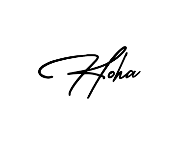 Also we have Hoha name is the best signature style. Create professional handwritten signature collection using AmerikaSignatureDemo-Regular autograph style. Hoha signature style 3 images and pictures png