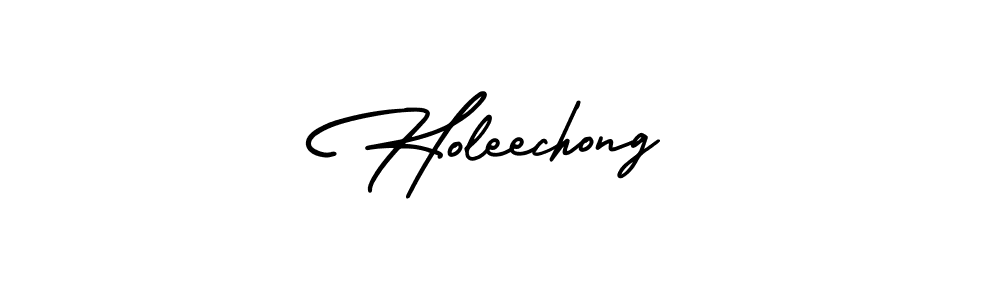 Make a beautiful signature design for name Holeechong. Use this online signature maker to create a handwritten signature for free. Holeechong signature style 3 images and pictures png