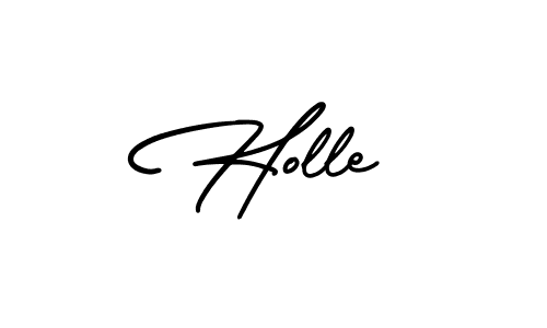 Create a beautiful signature design for name Holle. With this signature (AmerikaSignatureDemo-Regular) fonts, you can make a handwritten signature for free. Holle signature style 3 images and pictures png