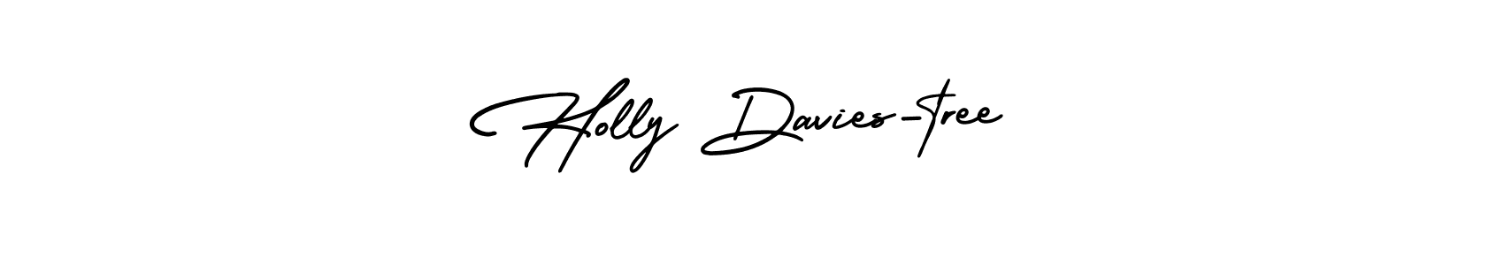 Best and Professional Signature Style for Holly Davies-tree. AmerikaSignatureDemo-Regular Best Signature Style Collection. Holly Davies-tree signature style 3 images and pictures png